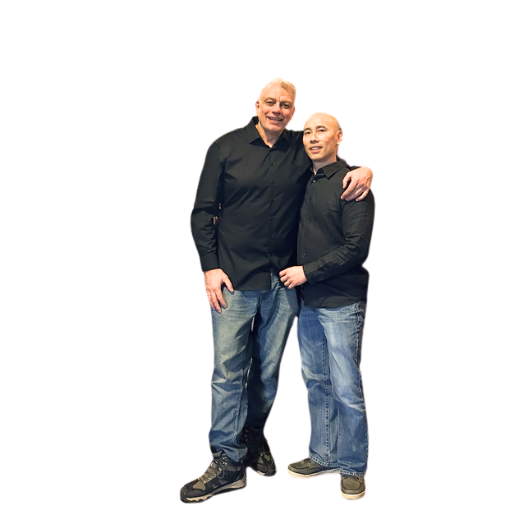 Steffen Baermann und Ming Poon, die Gastgeber von The Farm & Friends